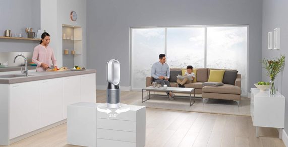 Análisis del Dyson Pure Hot + Cool, el ventilador que mejor purifica el aire